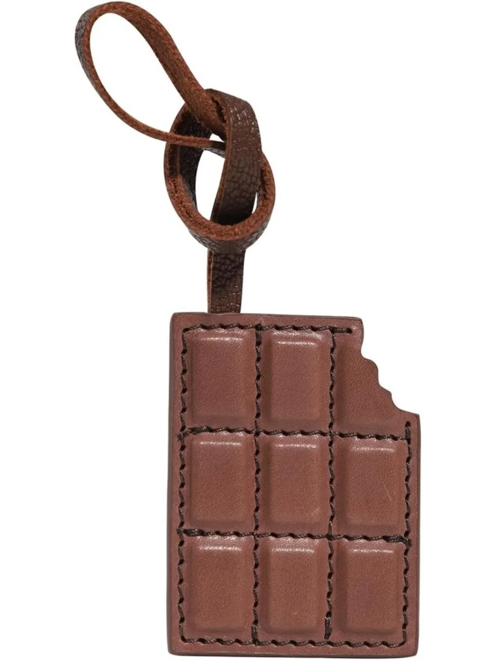 Cute Leather Chocolate Bag Charms | Purse Accessories for Handbags & Crossbody